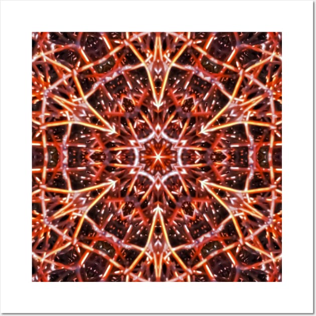 Mandala Fireworks Wall Art by lukefranklinart